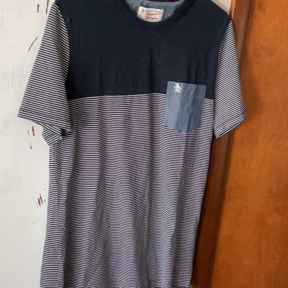 New men’s penguin shirt l